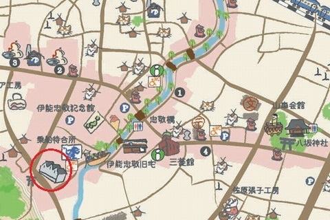 クリックするとオリジナルの地図を表示します。
